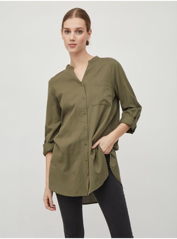 Vila Khaki blouse VILA Chellie - Women