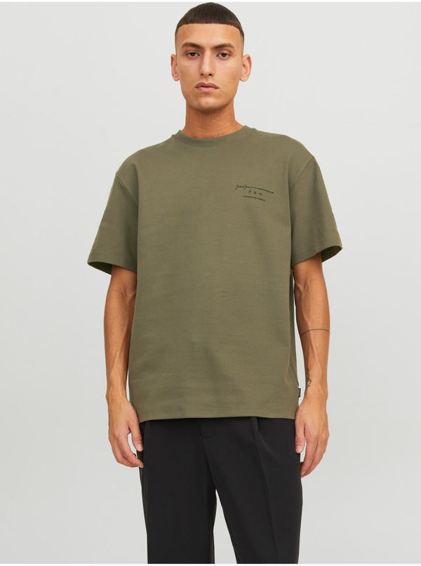 Jack & Jones Khaki men's T-shirt Jack & Jones Sanchez - Men's