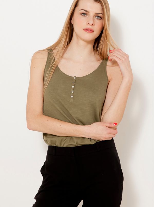CAMAIEU Khaki tank top CAMAIEU - Women