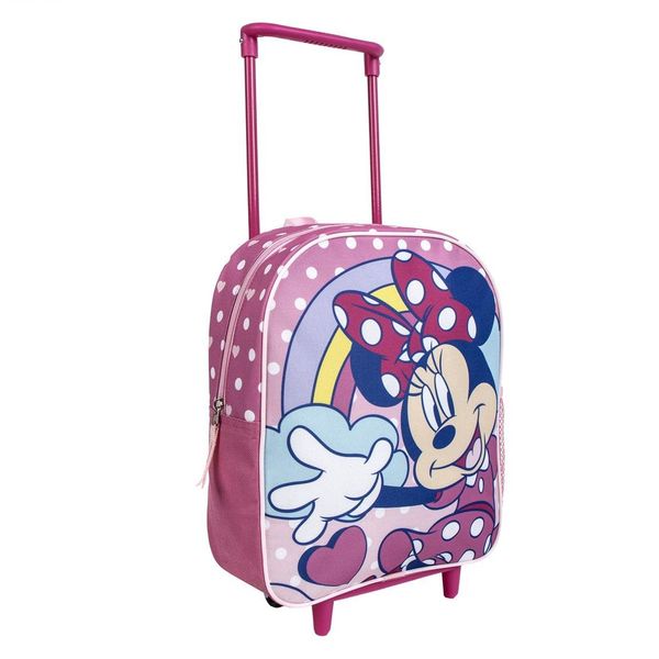 MINNIE KIDS BACKPACK TROLLEY SCHOOL MINNIE