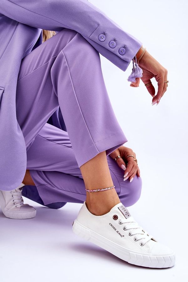 Cross Jeans Класически дамски кецове Cross Jeans