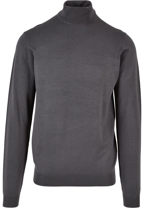UC Men Knitted turtleneck dark grey