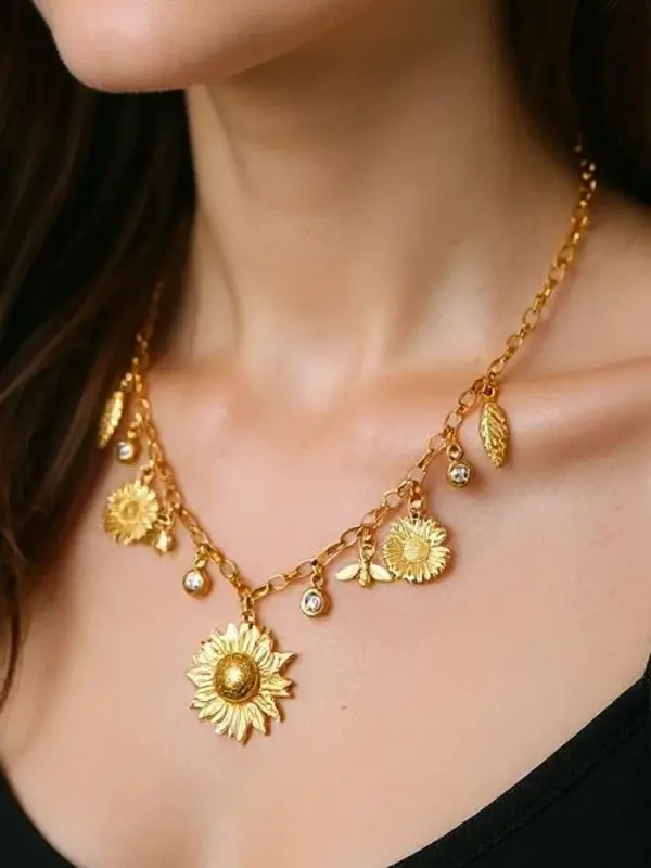 Resti Колие Aurelia Charis с висулки в бохо стил