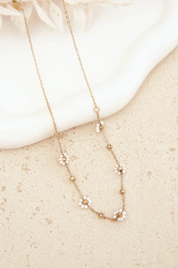 Glam Chic Колие Glam Chic с цветя