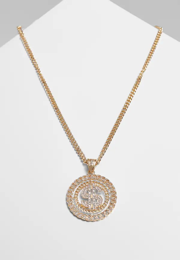 Urban Classics Колие с висулка долар