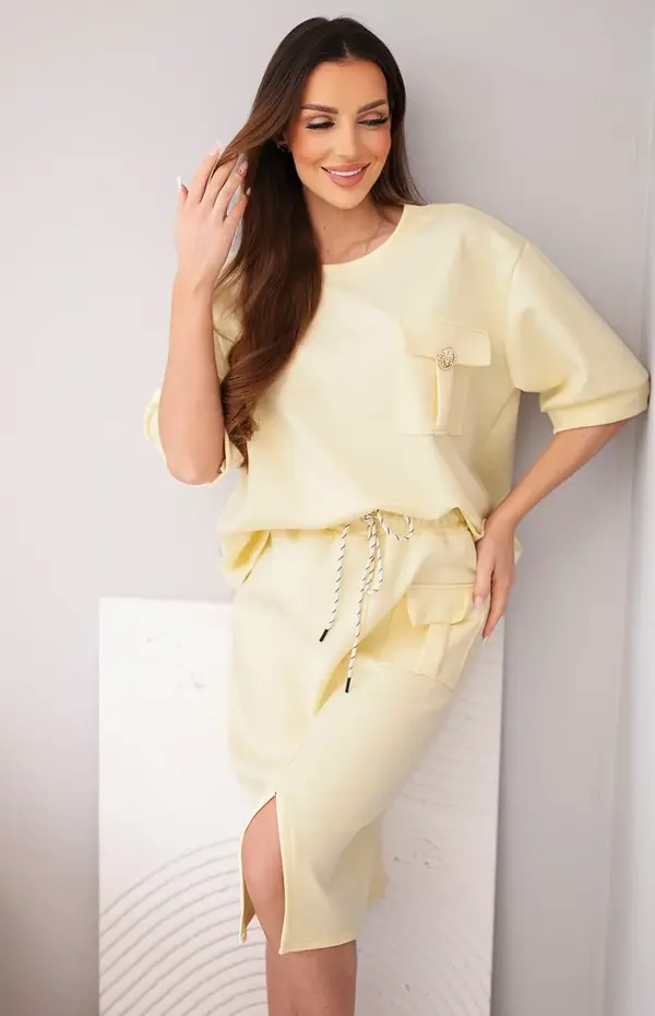 Kesi Włoski Комплект Kesi Włoski в цвят масло