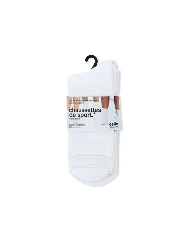 Celio Комплект от 3 чифта високи чорапи Celio