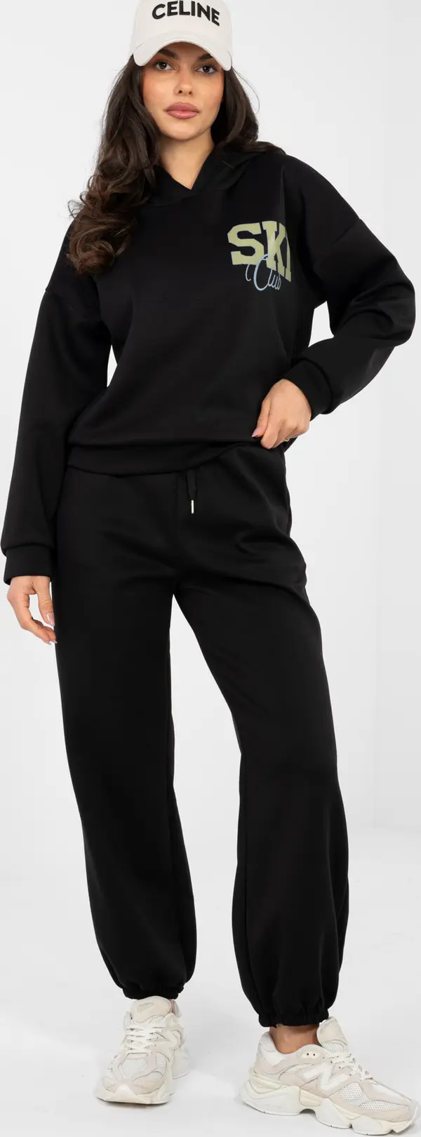 RUE PARIS Комплект от черен трикотаж RUE PARIS