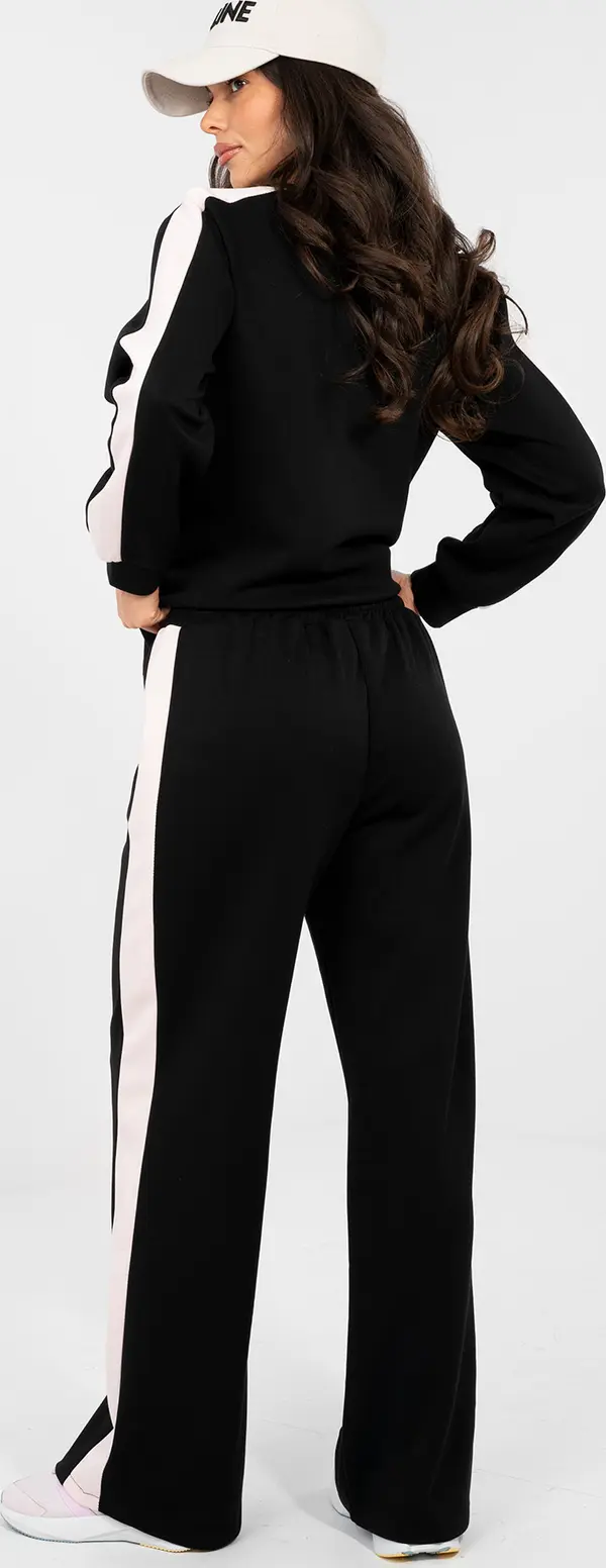 RUE PARIS Комплект от черен трикотаж