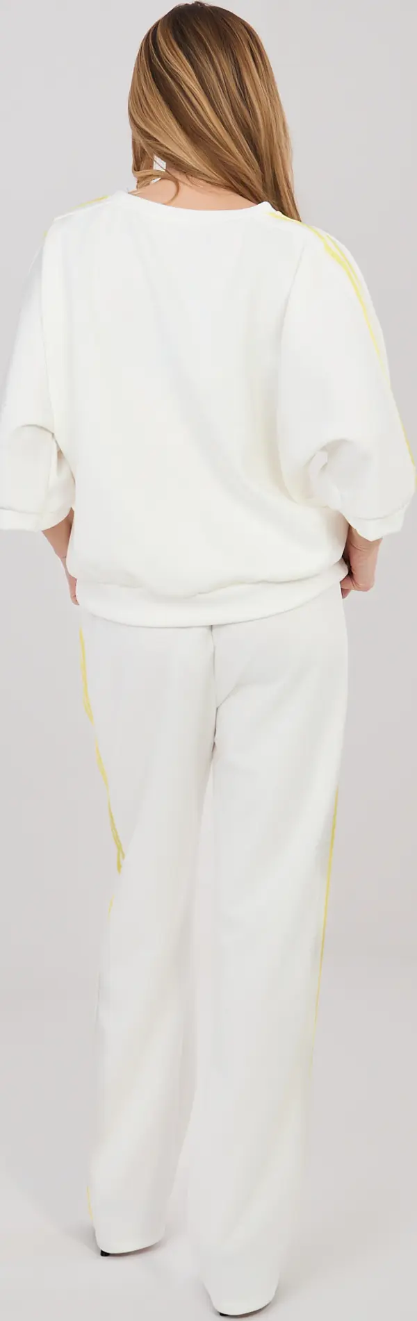 RUE PARIS Комплект от две части в цвят екрю