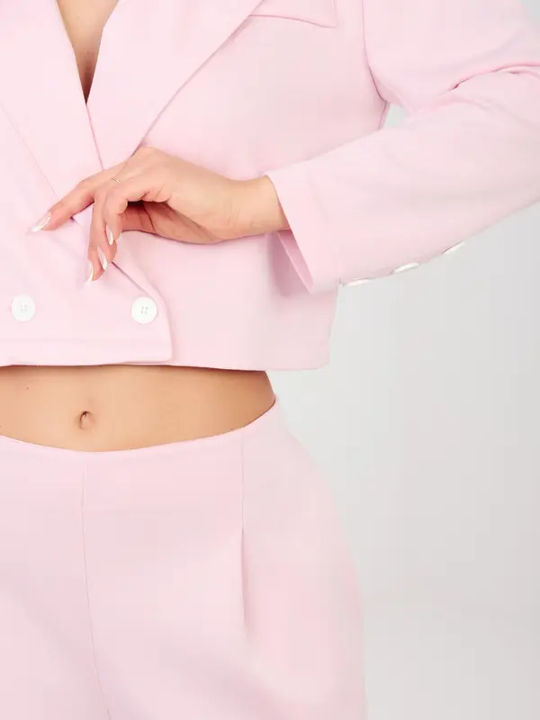 RUE PARIS Комплект от пастелно розово трико