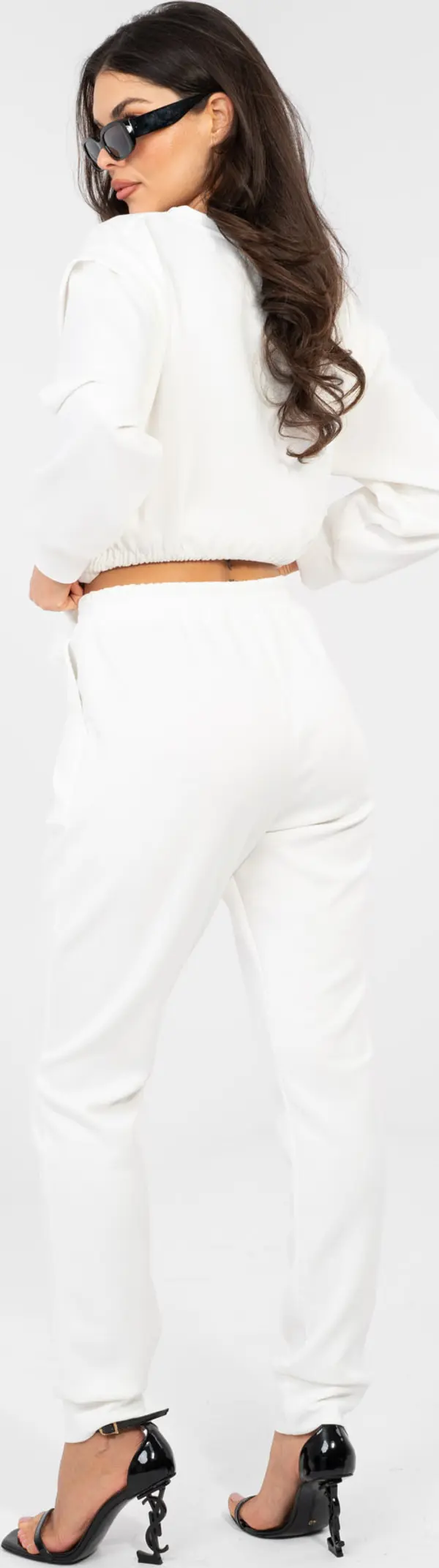 RUE PARIS Комплект в екрю с прилепнал колан