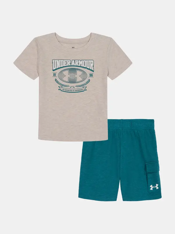 Under Armour Комплект за момчета Under Armour UA CARGO SHORT SET
