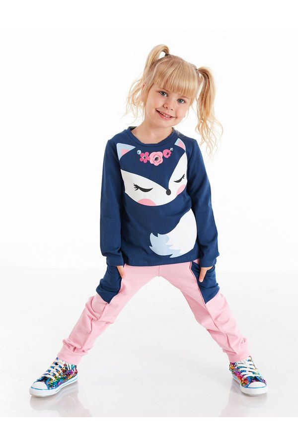 Denokids Комплект за момиче Denokids CFF-20S1-111/Navy Blue