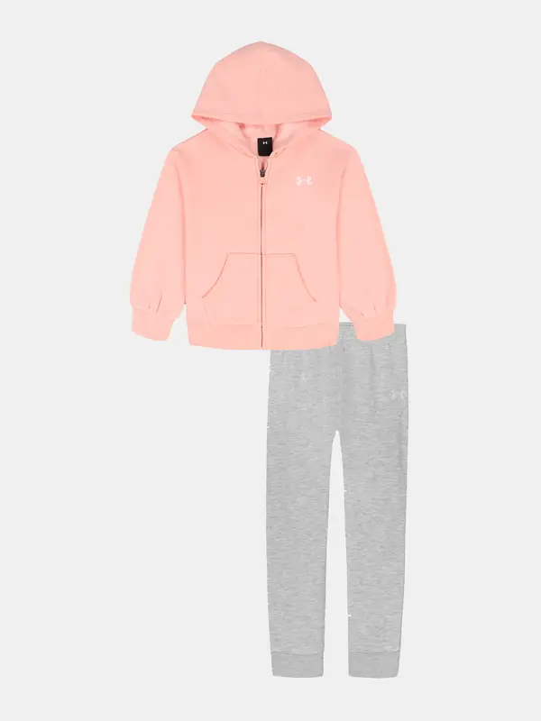 Under Armour Комплект за момичета с качулка с качулка и лого Under Armour UA CHEST LOGO