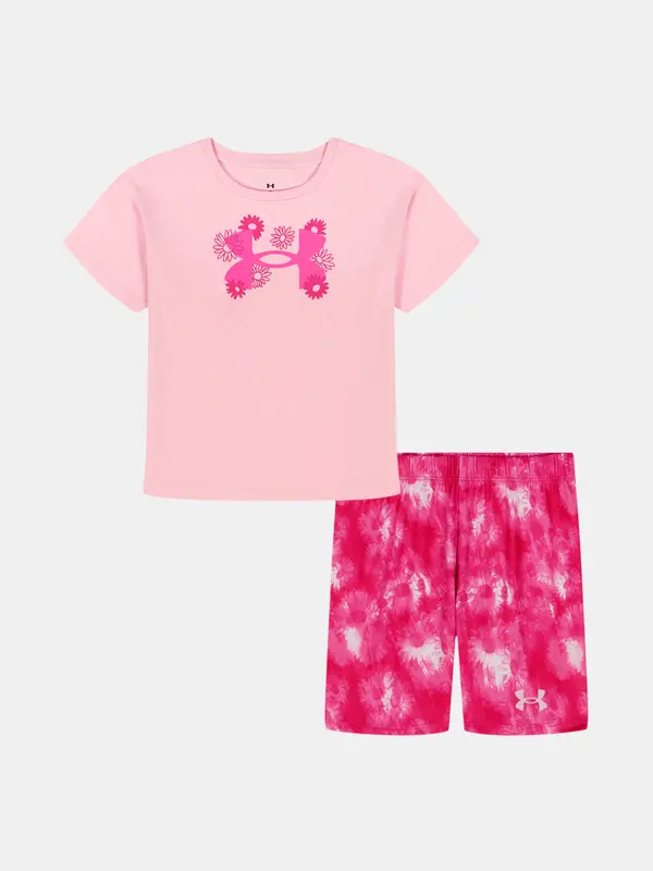 Under Armour Комплект за момичета Under Armour UA PRINTED BIKE SHORT