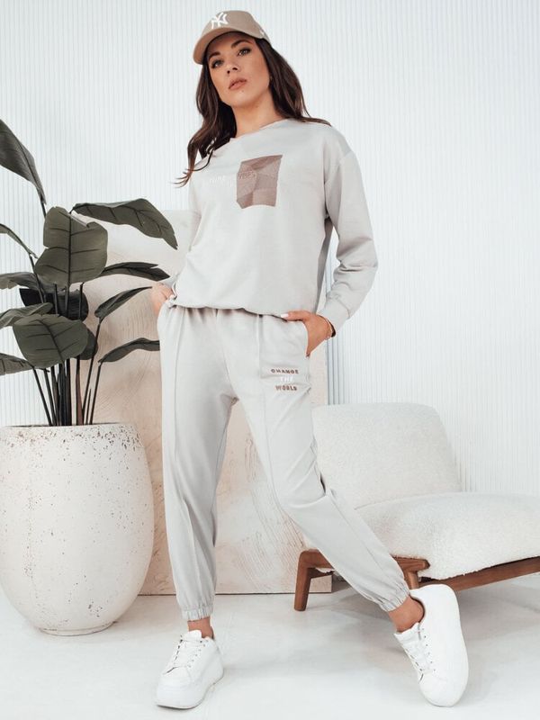 DStreet Komplet damski FUTURE szary Dstreet