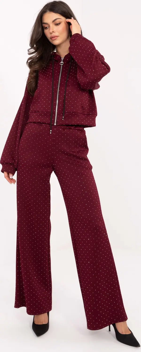 RUE PARIS Komplet-IT-KMPL-21709.18-burgundy