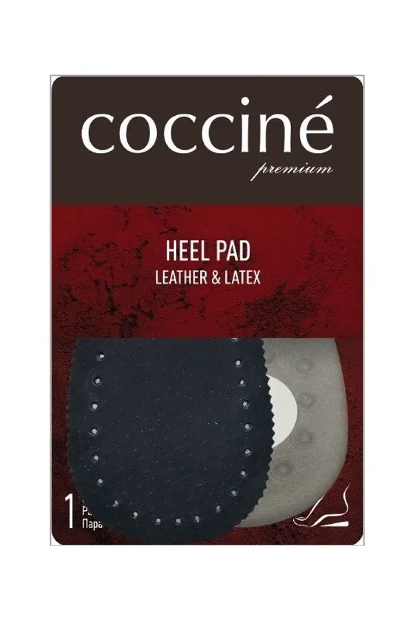 Coccine Коркови черни обувки от естествена кожа Coccine