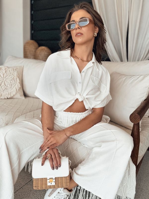 DStreet Koszula damska GRITAN biała Dstreet