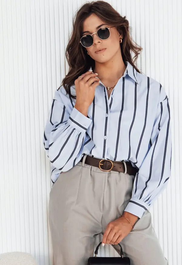 DStreet Koszula damska TENESI błękitna Dstreet