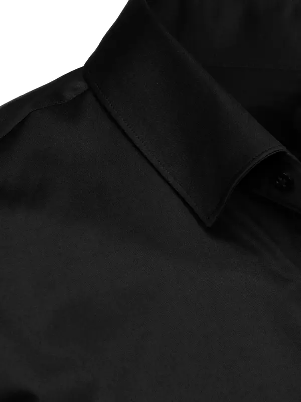 DStreet Koszula męska elegancka czarna Dstreet