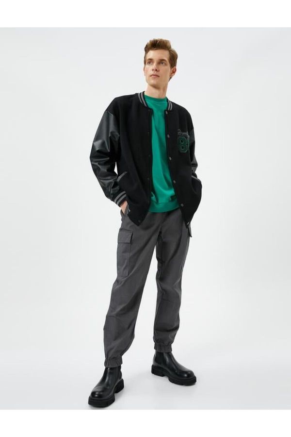 Koton Koton 4wam50006mk Мъжко яке черно