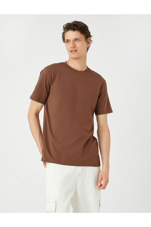Koton Koton Basic T-Shirt Short Sleeve Crew Neck Slim Fit