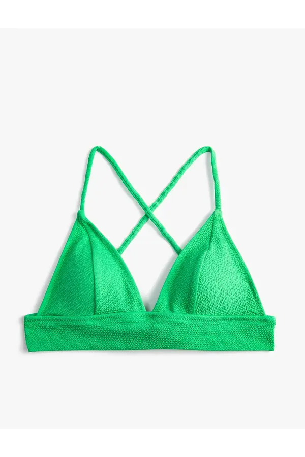 Koton Koton бикини върховете Bralette кросоувъри покрити текстурирани