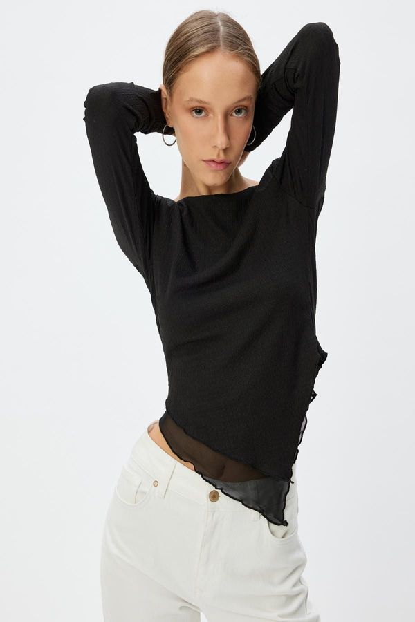 Koton Koton Black Youth Blouse