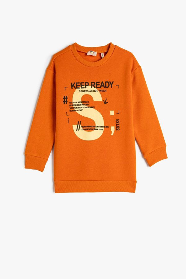 Koton Koton Boys Orange Sweatshirt