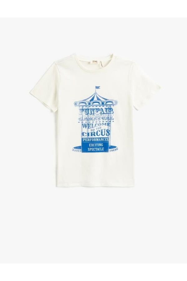 Koton Koton Boys' T-Shirt - 3skb10162tk