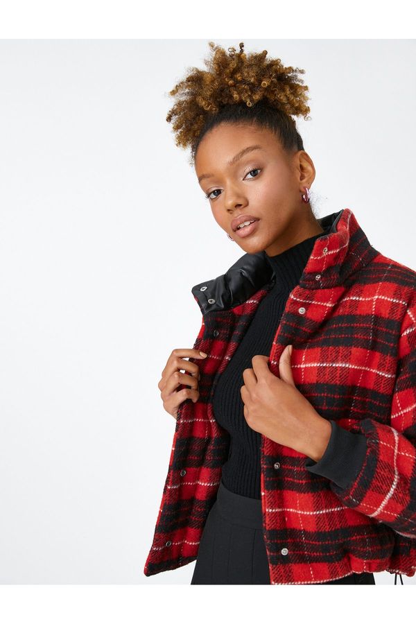 Koton Koton Crop Down яке Stand Up яка