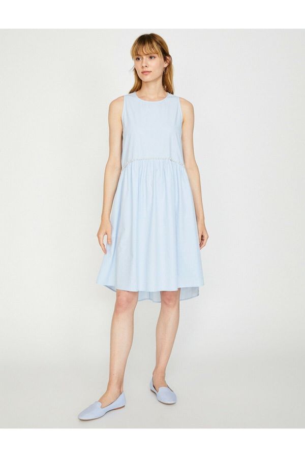 Koton Koton Дамска перлена детайлна рокля