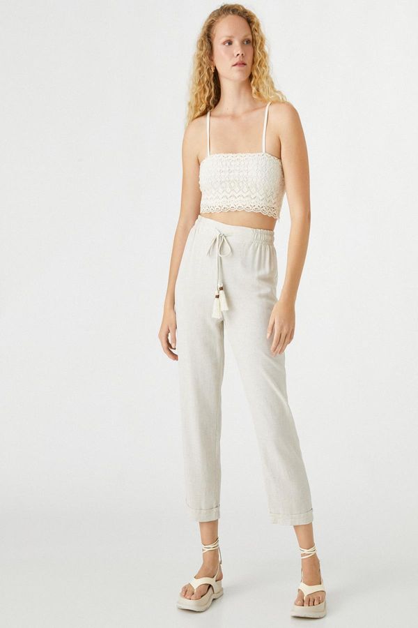 Koton Koton Дамски Бежови Дънки