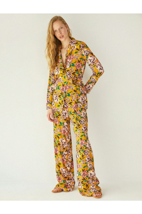 Koton Koton Дамски флорални панталони