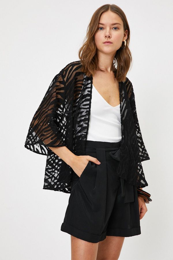 Koton Koton Дамско черно яке