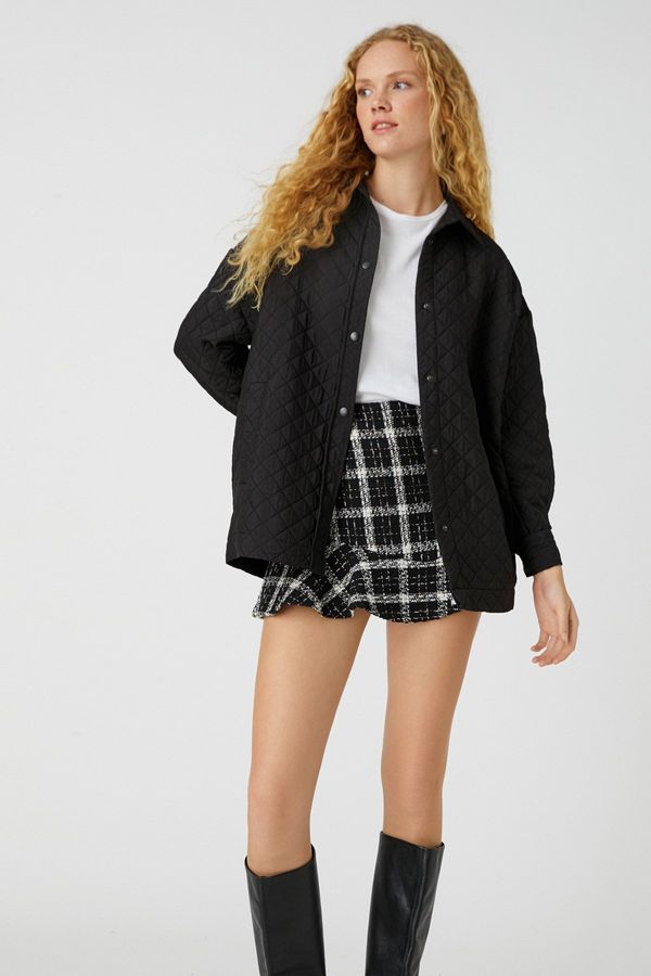 Koton Koton Дамско черно яке