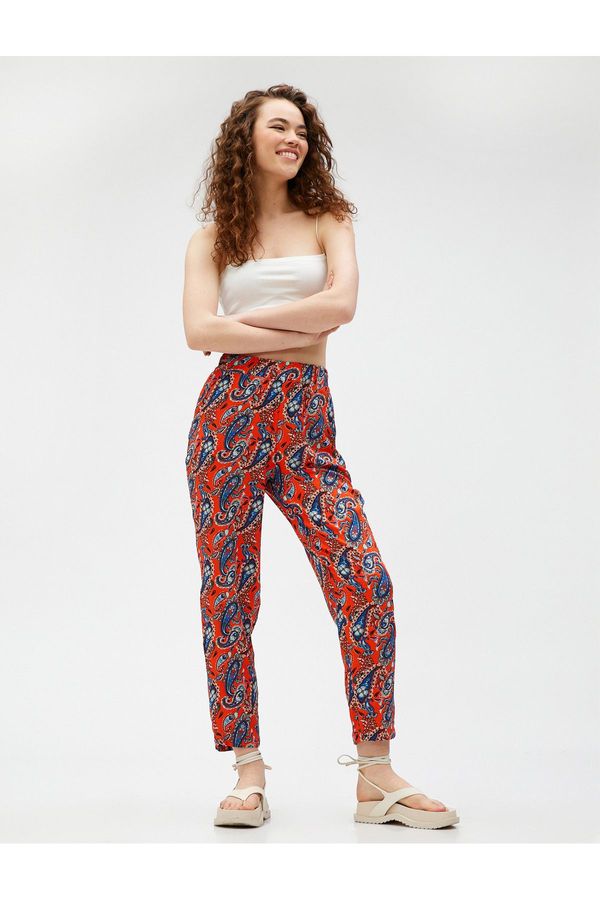 Koton Koton Дънки с висока талия Slim Fit дънки - Carmen Jeans