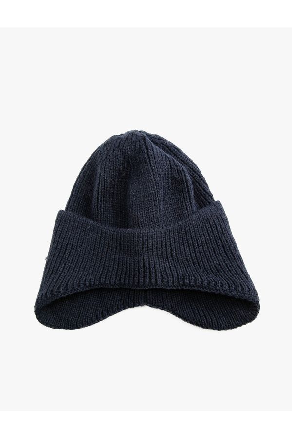 Koton Koton Ear-Cap Hats Elastic Knit