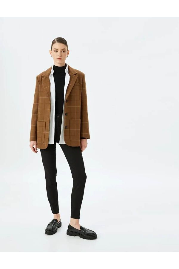 Koton Koton High Waist Skinny Leg Skinny Fit Slimming Jeans - Skinny Push Up Fit Jeans