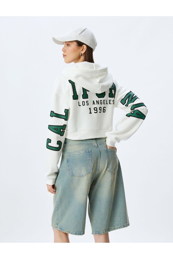 Koton Koton Hooded Sweatshirt