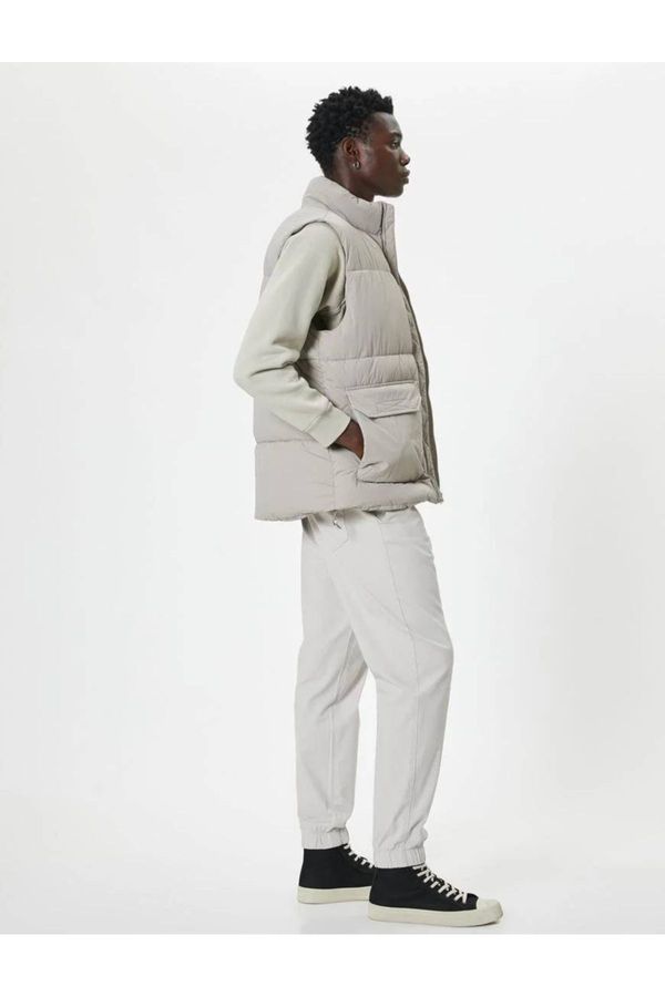 Koton Koton Jogger Trousers Laced Waist Pocket Detail Cotton