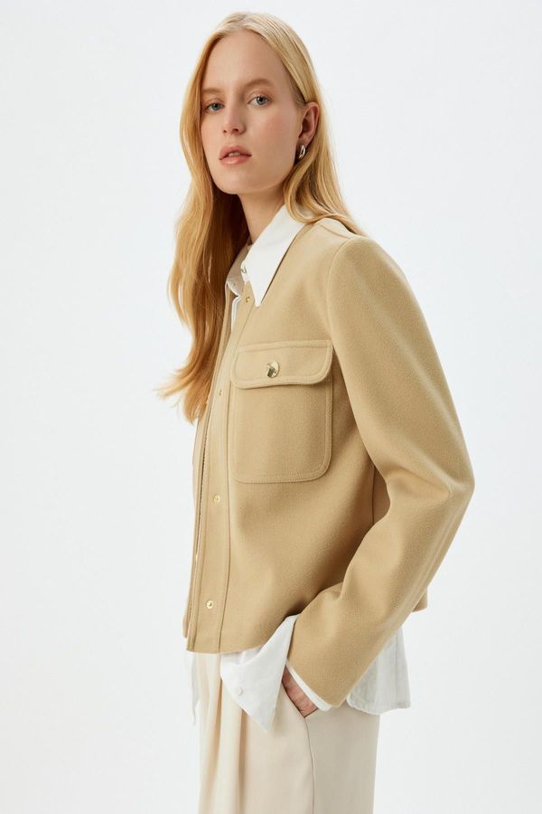 Koton Koton Light Green Women's Jacket