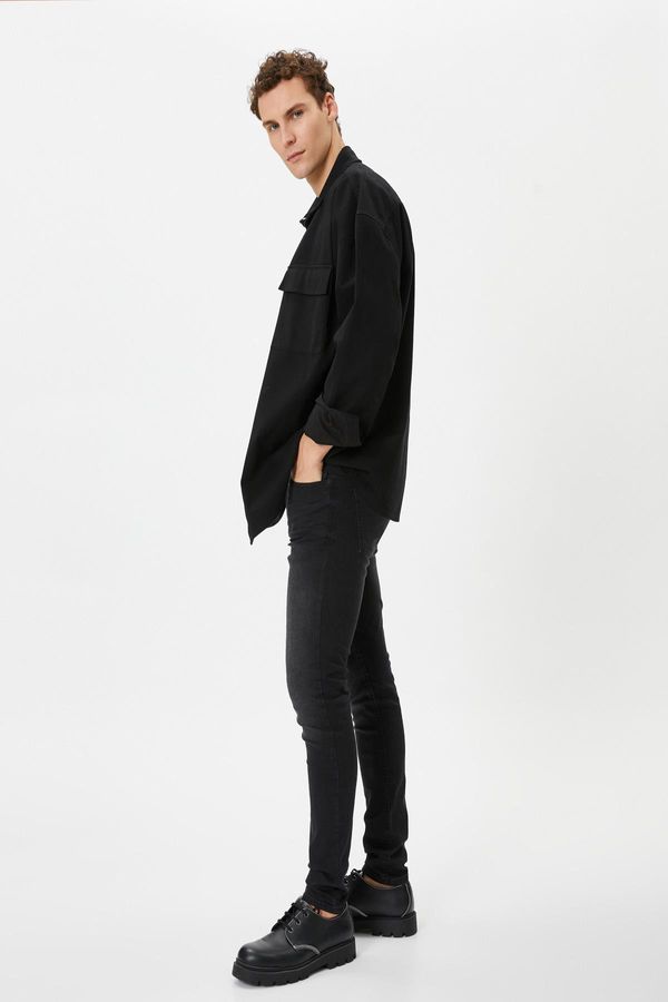 Koton Koton Men's Black Jeans