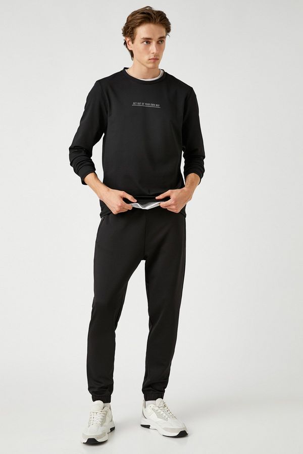 Koton Koton Men's Black Sweatpants