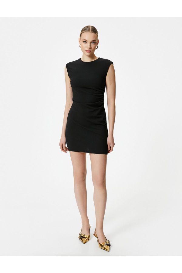 Koton Koton Mini Dress Sleeveless Draped