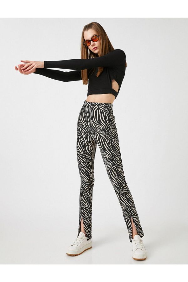 Koton Котон панталон - бежов - тънък