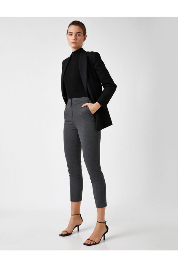 Koton Котон панталон - сив - тънък