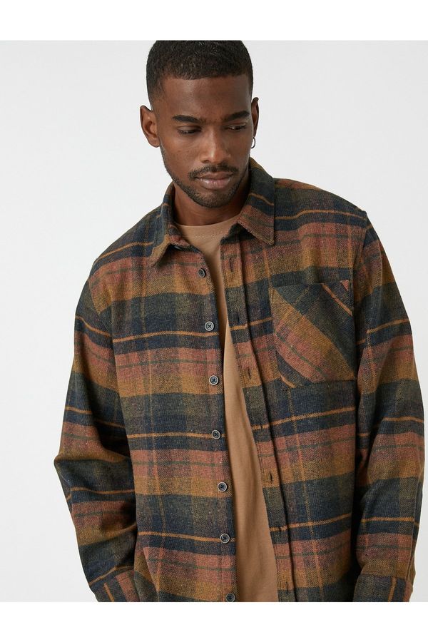 Koton Koton Plaid Lumberjack Shirt